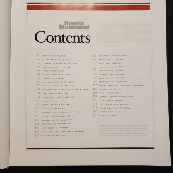 🌺 3/25 The Hockey Book from Sports Illustrated - Picture 15 of 16